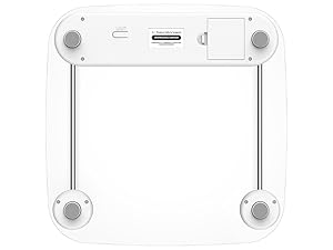 Greater Goods AccuCheck Digital Scale for Body Weight - Accurate Digital Bathroom Scale with High-Precision Sensors, Large Easy-to-Read Backlit Display, 400 lb Capacity, Auto Step-On (Clear)