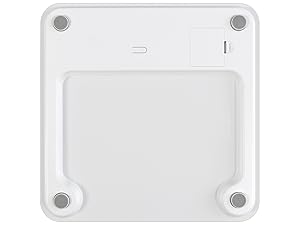 Greater Goods AccuCheck Digital Scale for Body Weight - Accurate Digital Bathroom Scale with High-Precision Sensors, Large Easy-to-Read Backlit Display, 400 lb Capacity, Auto Step-On (White)