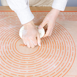 Silicone Pastry Mat 36'' By 24'' Extra Large Baking Mat with Measurements for Dough Rolling, Kneading Board, Kitchen Counter Mats for Dough, Pastry, Fondant, Pie Crust, Cookies, Bread, Pasta, Pizza