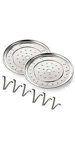 Cooking Rack Round Stainless Steel Dia 5.9