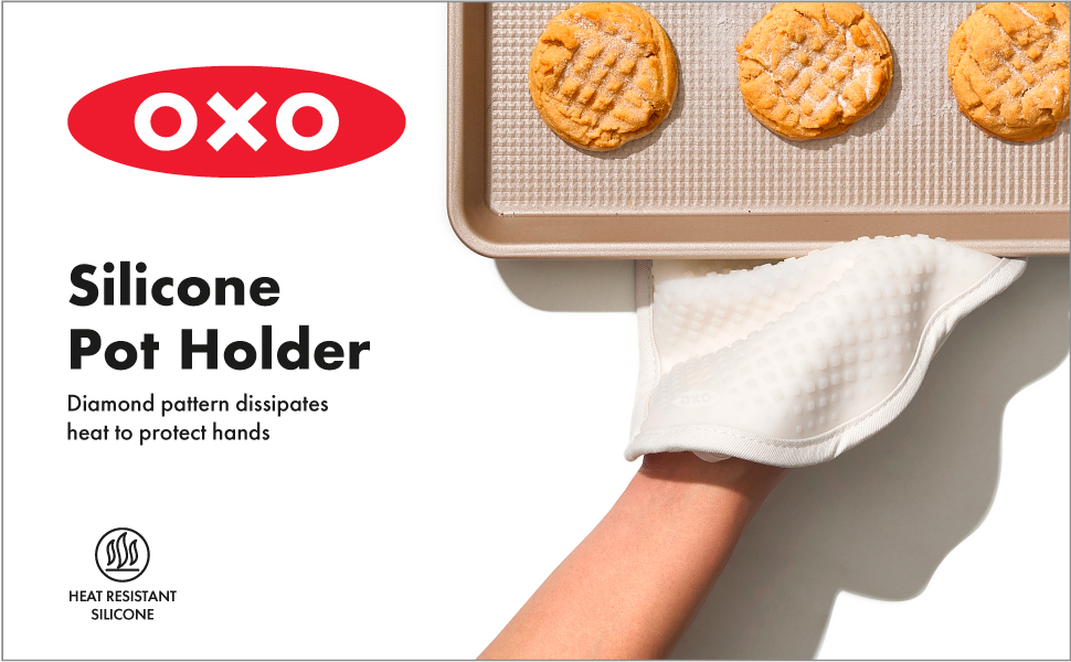 OXO Good Grips Silicone Pot Holder, Oat