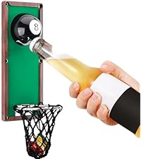 Gifts for Men Dad, Magnetic Beer Bottle Opener Wall Mounted with Auto Catch, Unique Beer Gifts for Men Him Boyfriend Grandpa Husband Uncle, Cool Gadgets for Birthday Housewarming Presents