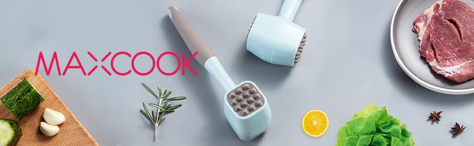 Meat Tenderizer Hammer Mallet With Comfort Grip Rubber Handle, Dual-Sided Meat Pounder For Tenderizing Steak, Beef, Chicken, Lamb, Vegetable, Minced Meat And Hard Candy, Easy To Clean