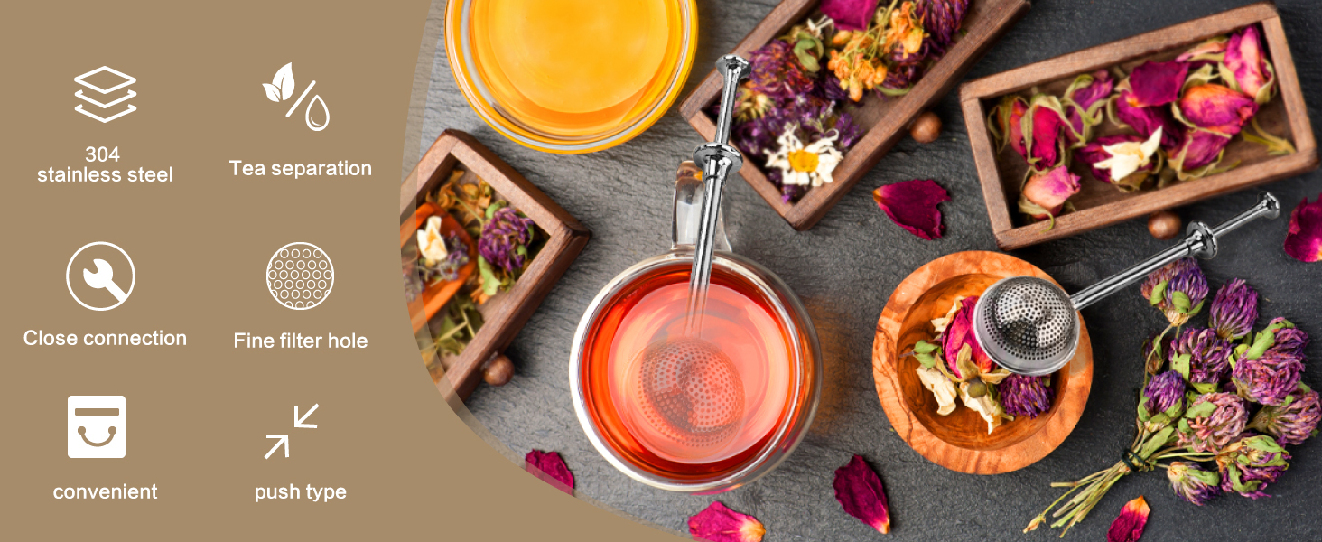 2 Pcs Bakers Dusting Wand for Sugar Flour and Spices, Stainless Steel Flour Duster for Baking, Powdered Sugar Shaker Duster Sifter, Spring-operated Handle for One-handed Operation