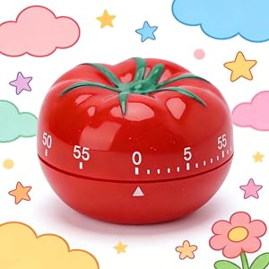 Cute Tomato Shape 360 Degree Rotating Kitchen Cooking Timer Kitchen Craft Mechanical Wind Up 60 Minutes Timer