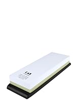 Shun Combined Whetstone Sharpener, 3000 and 6000 Grit Combination Whetstone, Dual Sided Knife Sharpener for Professional and Home Chefs