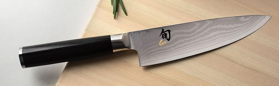 Shun Combined Whetstone Sharpener, 3000 and 6000 Grit Combination Whetstone, Dual Sided Knife Sharpener for Professional and Home Chefs