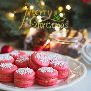 Silicone Macaron Baking Mats, 2 Non-Stick Silicone Baking Mats, Food Safe Baking Mat, Great For Macaron, Cookies, Bread, Pastry, Dessert (2Pcs 48Capavity)