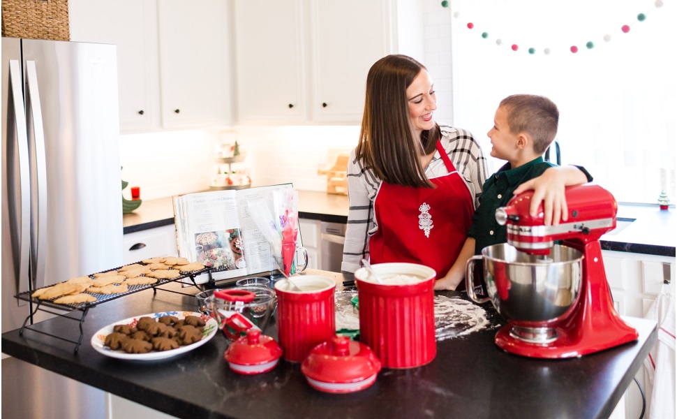 Ice Cream Scoop, 3Pcs Cookie Scoop Set, Stainless Steel Ice Cream Scooper with Trigger Release, Large/Medium/Small Cookie Scooper for Baking, Cookie Scoops for Baking Set of 3 with Cookie Dough Scoop…