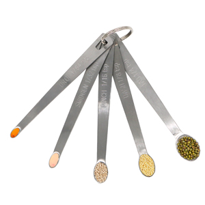 1Pack Mini Measuring Spoons Set, Heavy Duty Stainless Steel Teaspoon for Cooking and Baking, Suitable for Small Amount of Dry or Liquid Ingredients and Spices
