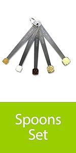 1Pack Mini Measuring Spoons Set, Heavy Duty Stainless Steel Teaspoon for Cooking and Baking, Suitable for Small Amount of Dry or Liquid Ingredients and Spices