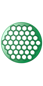 Dumpling Maker - Plastic Pelmeni Maker - Russian Ukrainian Dumpling Mold Machine Press Ravioli Mould Cutter - Delicious Dumplings Siberian Meat Pelmeni Kitchen Supplies