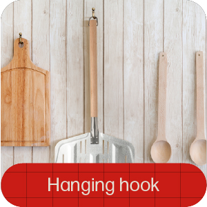 Hans Grill Pizza Peel PRO | Made for XL Pizza 12 inch + | Professional Restaurant Grade Perforated Metal Non-Stick Paddle for launching, turning and retrieving pizzas