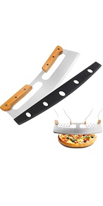 Pizza making kit,Pizza Peel Pizza Pan Set with 12