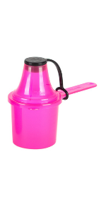 Plastic Measuring Scoop, (29.6 cc | 2 tablespoon | 1/8 Cup | 29.6 mL) Long Handle Spoons for Powders, Granules, Coffee, Pet Food, Baking Supplies, Protein and Other Dry Goods, BPA Free (Set of 3)