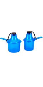 Plastic Measuring Scoop, (29.6 cc | 2 tablespoon | 1/8 Cup | 29.6 mL) Long Handle Spoons for Powders, Granules, Coffee, Pet Food, Baking Supplies, Protein and Other Dry Goods, BPA Free (Set of 3)