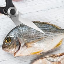 Kitchen Scissor For General Use 2-Packs,Heavy Duty Kitchen Raptor Meat Shears,Dishwasher Safe Cooking Scissors, Stainless Steel Multi-function Scissors For Food,Chicken,Poultry, Fish, Pizza,Herbs