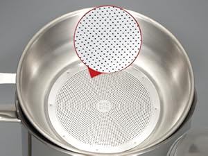 Tellshun Bacon Grease Container with Strainer 1.25 L / 42 oz Strong Kitchen Catcher Food-grade Stainless Steel Cooking Oil Keeper with Lid and Easy-Grip Handle Suitable for Storing Frying Oil