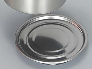 Tellshun Bacon Grease Container with Strainer 1.25 L / 42 oz Strong Kitchen Catcher Food-grade Stainless Steel Cooking Oil Keeper with Lid and Easy-Grip Handle Suitable for Storing Frying Oil