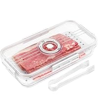 Tellshun Bacon Grease Container with Strainer 1.25 L / 42 oz Strong Kitchen Catcher Food-grade Stainless Steel Cooking Oil Keeper with Lid and Easy-Grip Handle Suitable for Storing Frying Oil