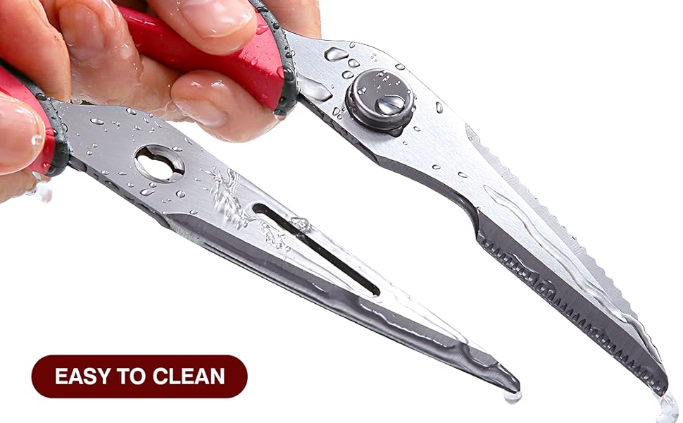 Kitchen Scissors for Food Heavy Duty, All Purpose Kitchen Shears that Come Apart Dishwasher Safe, Sharp Stainless Steel Cooking Scissors for Meat, Poultry, Fish (Grey)