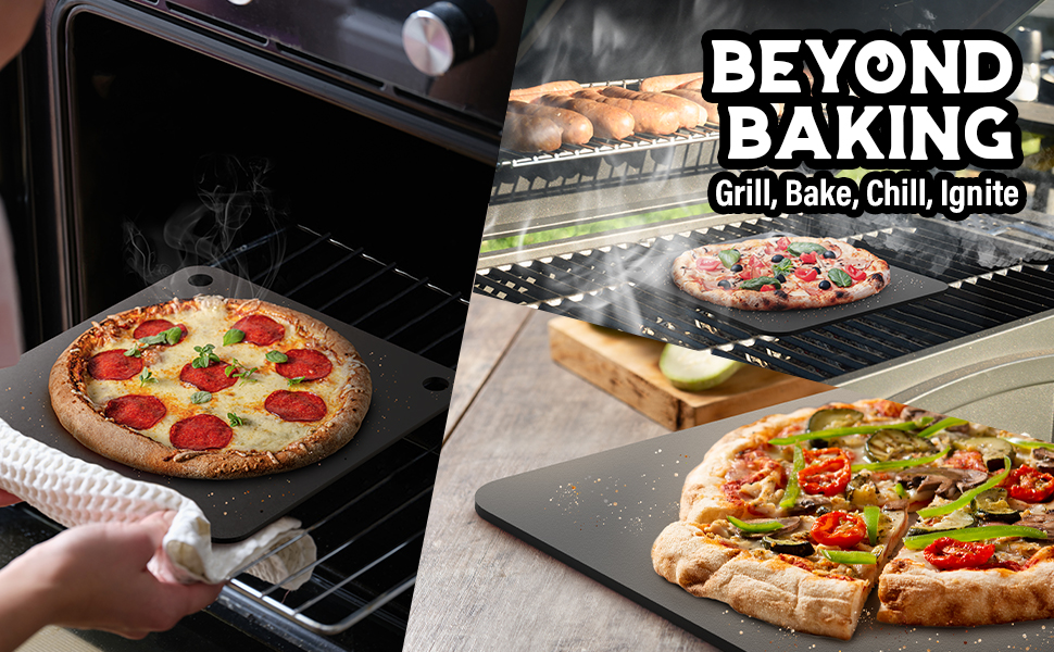 Primica Pizza Steel XL for Oven & Grill,16