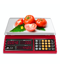 Price Computing Scale, 66lb Digital Commercial Food Meat Produce Weighing Scale with Green Backlight LCD for Farmers Market, Retail Outlets, Dry Battery Powered, Not for Trade