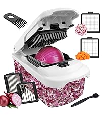 Cambom Rotary Cheese Grater Hand Crank Cheese Shredder for Fresh Cheese, Vegetable, Nuts,Non-slip Suction Base, Free Cleaning Brush Three Blades, Black