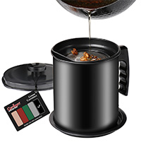 Cambom Rotary Cheese Grater Hand Crank Cheese Shredder for Fresh Cheese, Vegetable, Nuts,Non-slip Suction Base, Free Cleaning Brush Three Blades, Black