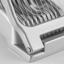 Egg Slicer for Hard Boiled Eggs, Stainless Steel Wire, Multipurpose Heavy Duty Aluminium Egg Cutter Dishwasher Safe for Egg, Salads & Sandwiches, Strawberries, Mushrooms & Soft Cheese, Fruit, Sliver