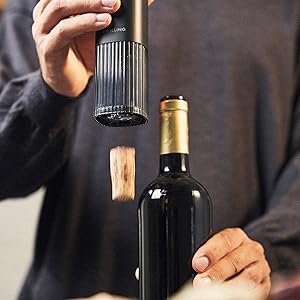 ZWILLING Enfinigy Electric Wine Bottle Opener - Black