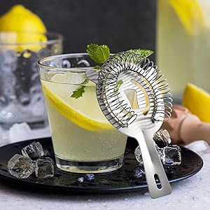 WUWEOT 9 Pack Cocktail Strainer, 6