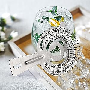 WUWEOT 9 Pack Cocktail Strainer, 6