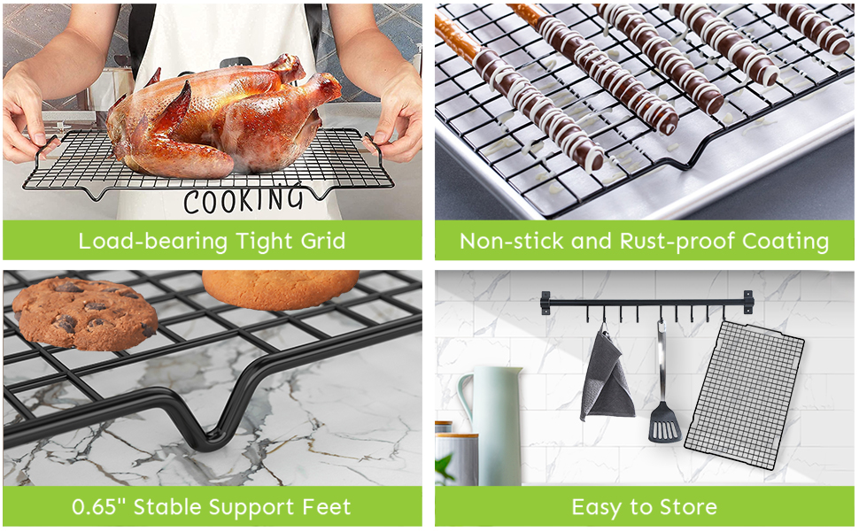 HULISEN Cooling Rack 2 Pack - 16