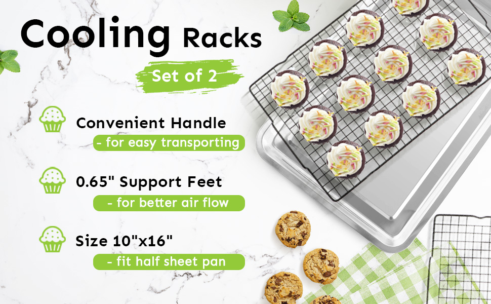 HULISEN Cooling Rack 2 Pack - 16