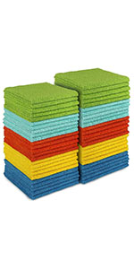 AIDEA Swedish Dish Cloth, 10PK, Swedish Dishcloths for Kitchen, Reusable Paper Towels Washable, Sponge Cloths Kitchen, Absorbent Dish Rags, Dish Towels Cloth, 7