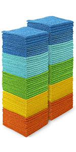 AIDEA Swedish Dish Cloth, 10PK, Swedish Dishcloths for Kitchen, Reusable Paper Towels Washable, Sponge Cloths Kitchen, Absorbent Dish Rags, Dish Towels Cloth, 7