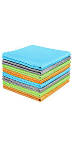 AIDEA Swedish Dish Cloth, 10PK, Swedish Dishcloths for Kitchen, Reusable Paper Towels Washable, Sponge Cloths Kitchen, Absorbent Dish Rags, Dish Towels Cloth, 7