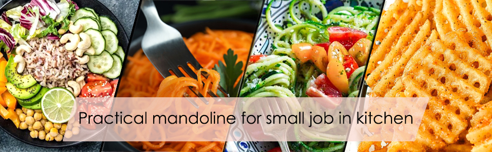 Mandoline Slicer for Kitchen Slicer Vegetable Cutter 5 In 1 Veggie Slicer Potato Slicer waffle fry cutter Hot Swap Mandolin with Peeler for Vegetables Carrot Shredder Cucumber Slicer - Pink