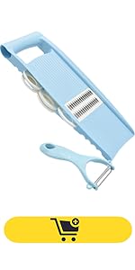 Mandoline Slicer for Kitchen Slicer Vegetable Cutter 5 In 1 Veggie Slicer Potato Slicer waffle fry cutter Hot Swap Mandolin with Peeler for Vegetables Carrot Shredder Cucumber Slicer - Pink