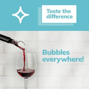 TenTen Labs Premium Wine Aerator Pourer and Wine Pump Stopper (2-pack) - Bottle Stopper - Gift Box Included