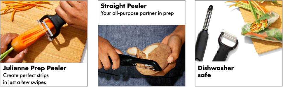 OXO Good Grips 2-Piece Peeler Set - Swivel and Julienne