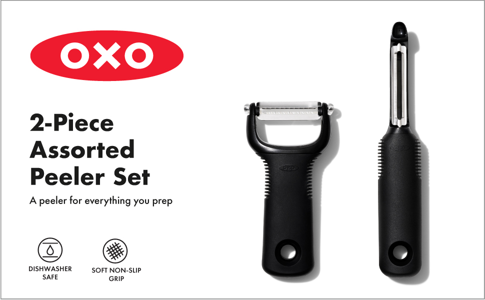OXO Good Grips 2-Piece Peeler Set - Swivel and Julienne