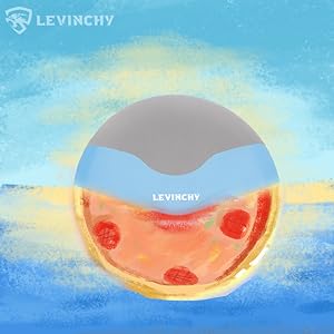 Pizza Cutter Wheel, Detachable Blade Easy to Clean, Ergonomic Pizza Slicer Cutter with Protective Blade Cover, Large Size, Blue