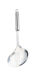 Multi Kitchen Utensil Stainless Steel Cooking Skimmer Slotted Fish Turner Spatula Spoon Colander Drain Water Filter Spoon Ladle Spider Strainer Skimmer Ladle for Cooking &Frying (2pcs)