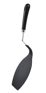 Multi Kitchen Utensil Stainless Steel Cooking Skimmer Slotted Fish Turner Spatula Spoon Colander Drain Water Filter Spoon Ladle Spider Strainer Skimmer Ladle for Cooking &Frying (2pcs)