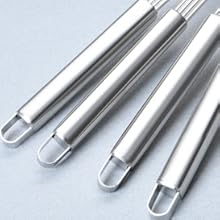 Multi Kitchen Utensil Stainless Steel Cooking Skimmer Slotted Fish Turner Spatula Spoon Colander Drain Water Filter Spoon Ladle Spider Strainer Skimmer Ladle for Cooking &Frying (2pcs)