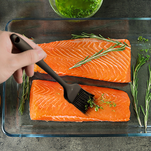 Turkey Baster, Stainless Steel Baster for Cooking with Marinade Injectors Syringe, Basting Brush, Thick Cleaning Brush & Thin Cleaning Brush