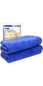 Airlab Streak Free Miracle Cleaning Cloth Easy Clean Pack of 8-12