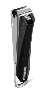 Straight Nail Clipper, 17mm Wide Jaw Opening Extra Large Toenail Clippers for Thick Nails or Tough Fingernail & Ingrown Toenail, Heavy Duty Thick Toenail Clippers for Seniors, Men, Adult